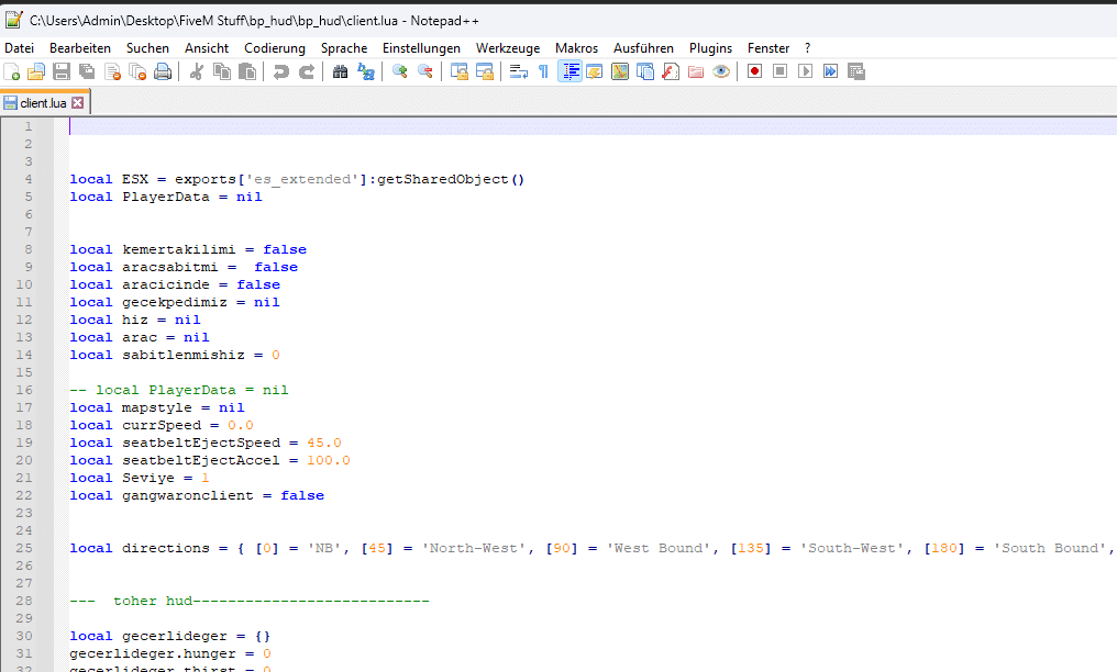 This is how Notepad++ looks like.